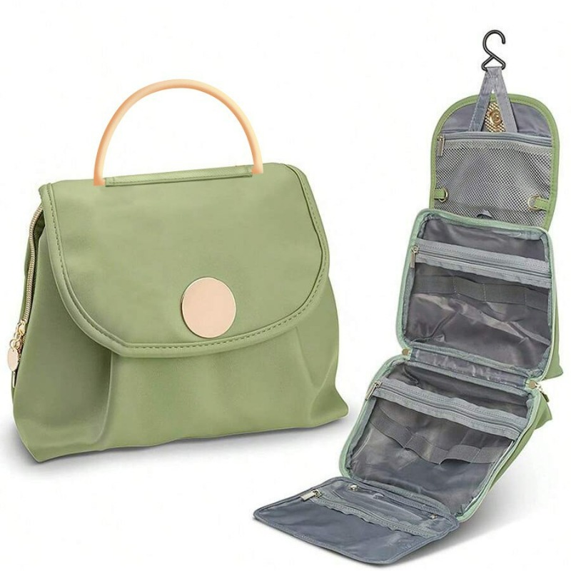 Women Accessories List - حقيبة أدوات الزينة المقاومة للماء، منظم