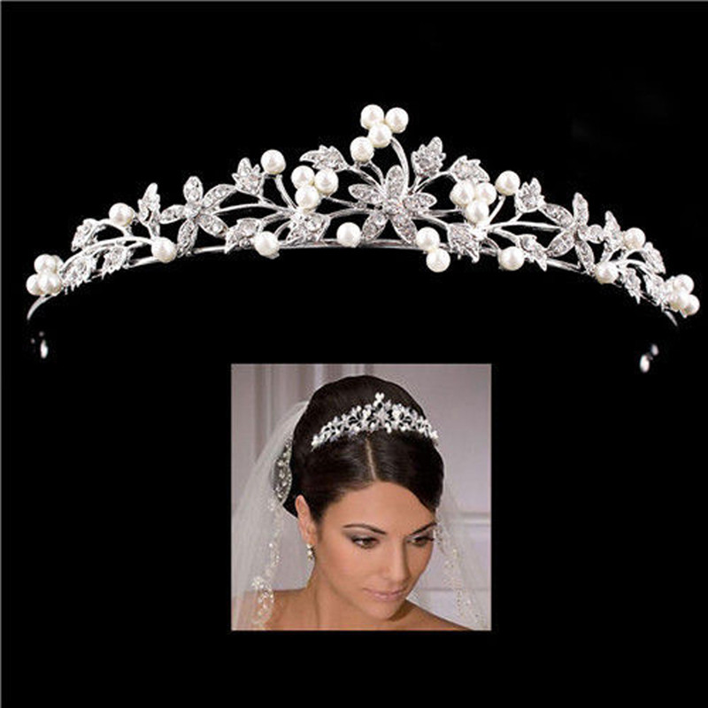 تاج كريستالي للزفاف وتسريحات ا - مراجعة Women'S Wedding Accessories وسعره