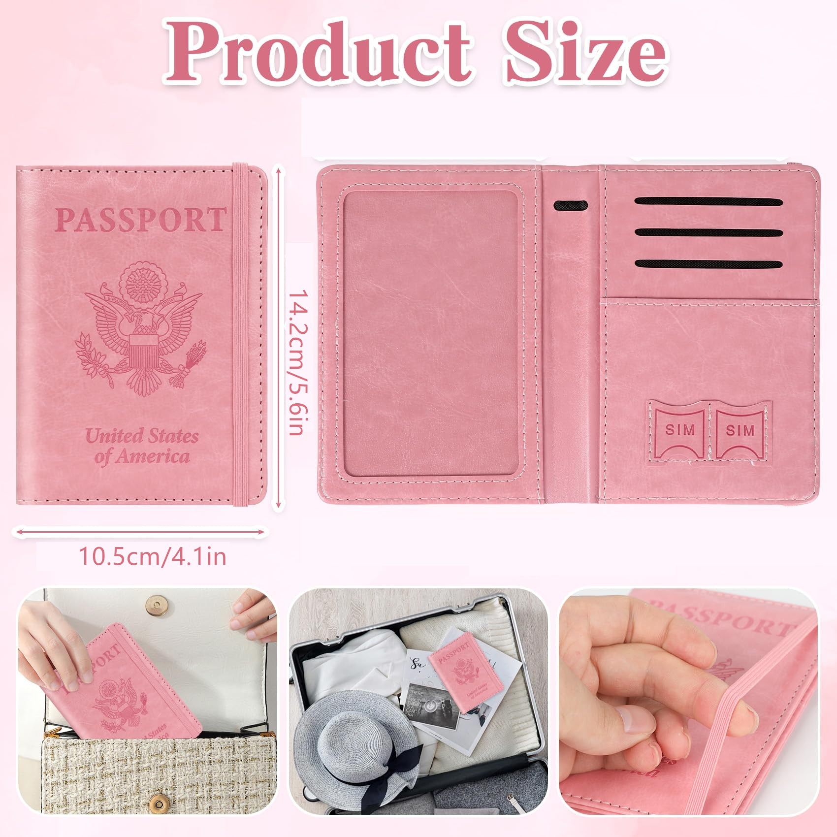 حافظة جواز سفر للسفر، غطاء جوا - مراجعة Women Accessories List وسعره