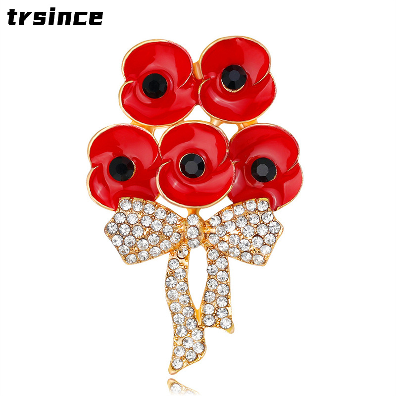 سبائك الزنك الخشخاش بروش الممل - مراجعة Women'S Accessories Uk وسعره