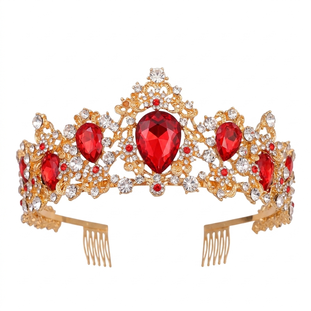 تاج مريح ولامع لحفلات الزفاف،  - مراجعة Women'S Wedding Accessories وسعره