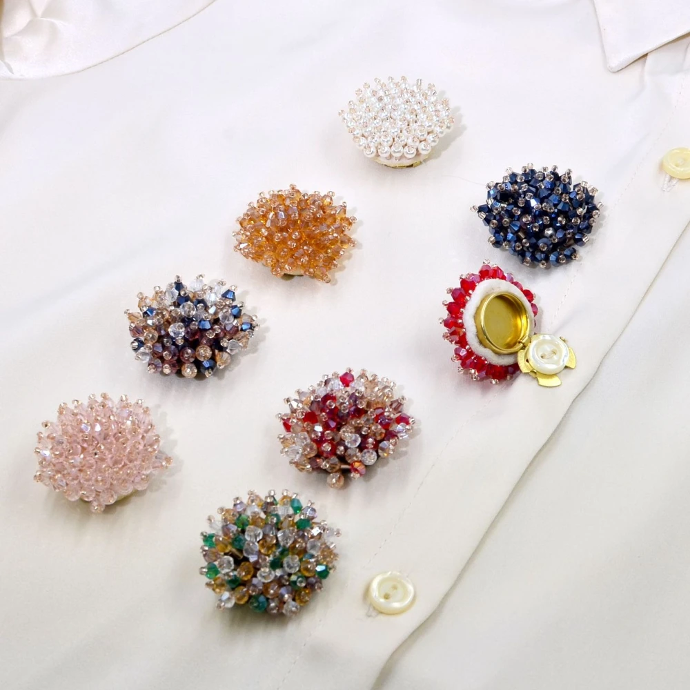قطعتان من أغطية الأزرار الأنيق - مراجعة Women Accessories Trending وسعره