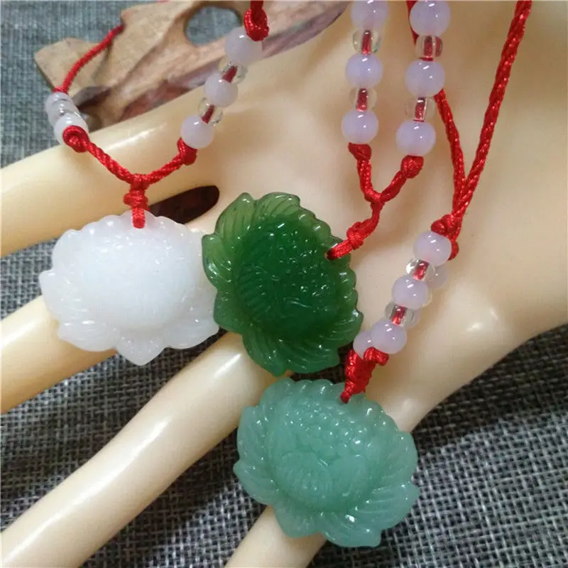 قلادة خرز من اليشم الأخضر الطب - مراجعة Women Accessories Trending وسعره