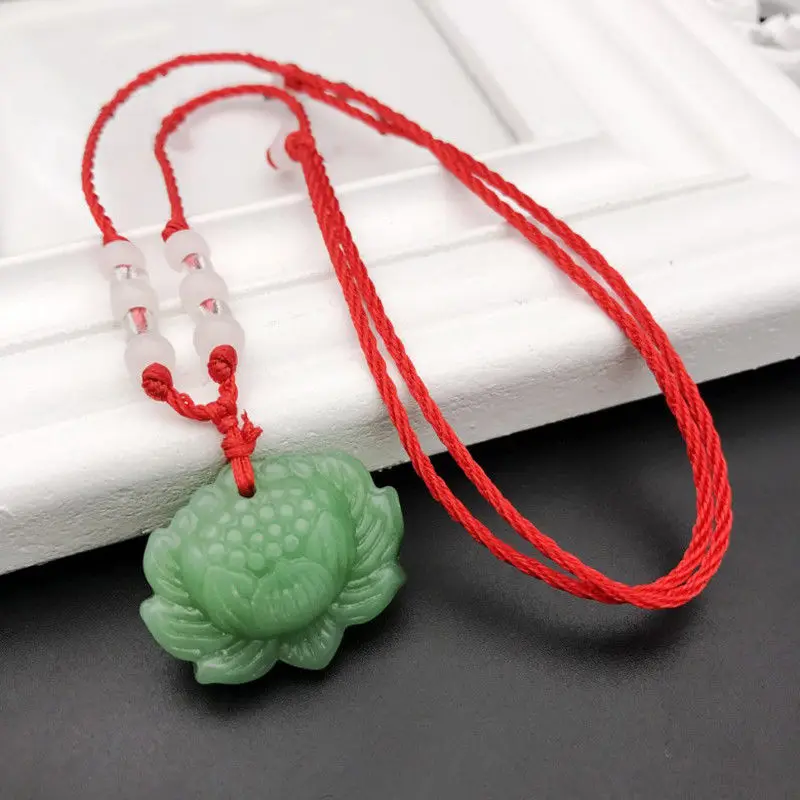 قلادة خرز من اليشم الأخضر الطب - مراجعة Women Accessories Trending وسعره