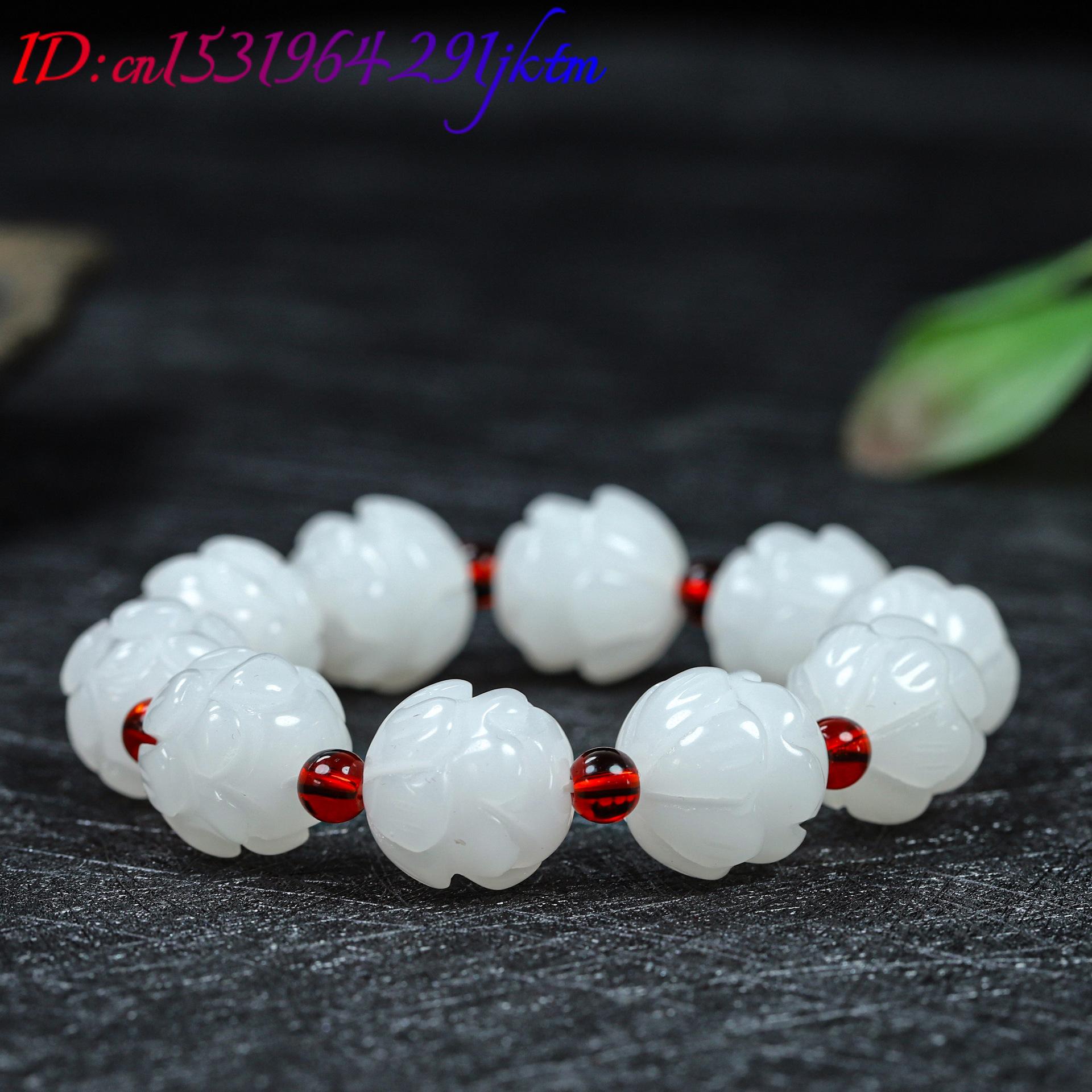 إكسسوارات سوار اللوتس من اليشم - مراجعة Women Accessories Bracelet وسعره