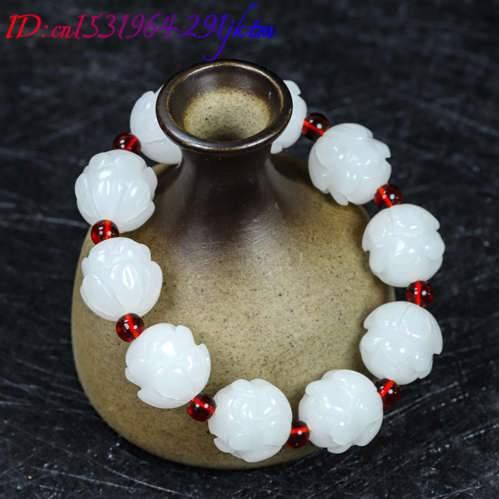 إكسسوارات سوار اللوتس من اليشم - مراجعة Women Accessories Bracelet وسعره