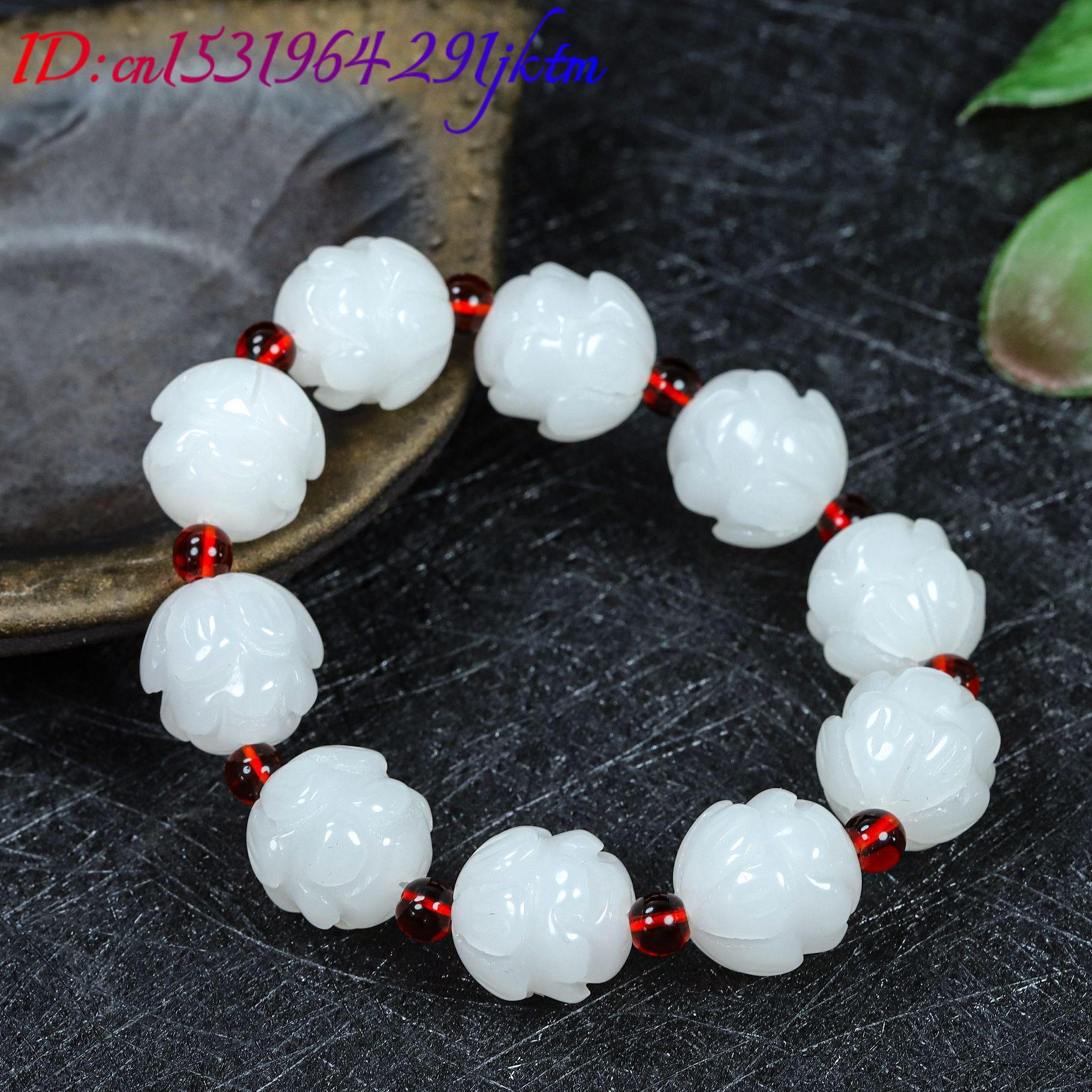 إكسسوارات سوار اللوتس من اليشم - مراجعة Women Accessories Bracelet وسعره