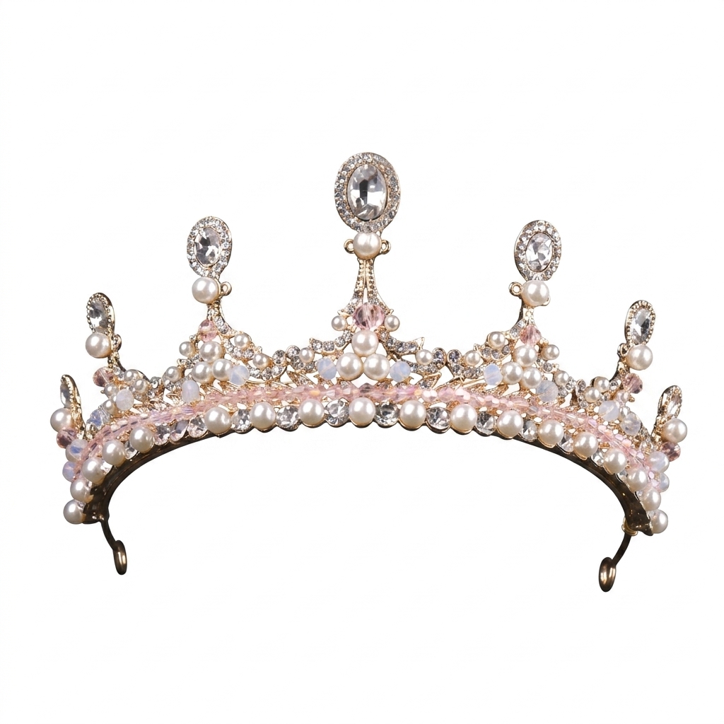 تاج زفاف مرصع بالأحجار الكريمة - مراجعة Women'S Wedding Accessories وسعره