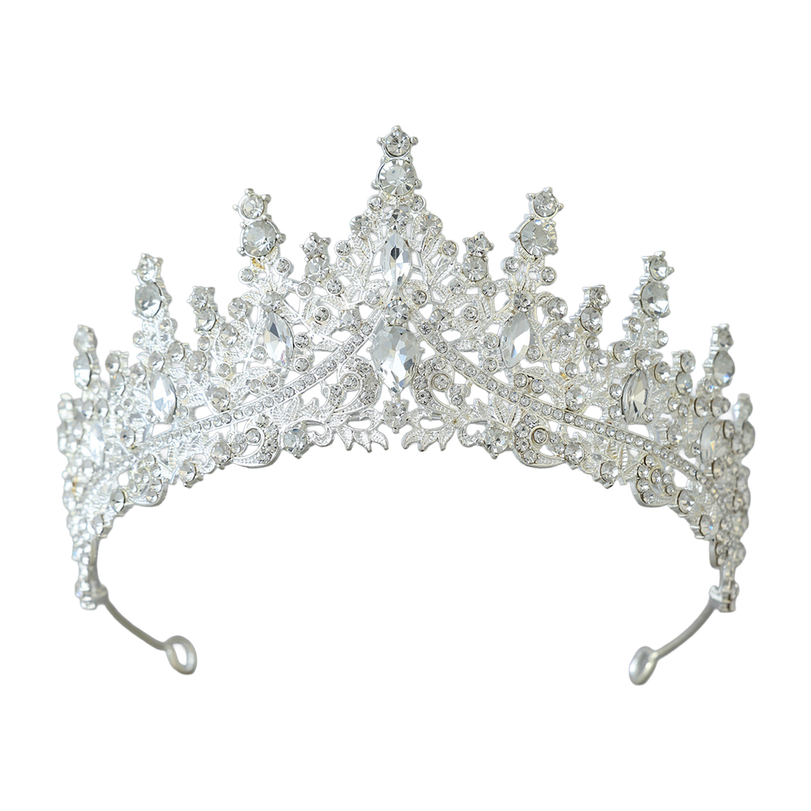 تاج زفاف مرصع بالأحجار الكريمة - مراجعة Women'S Wedding Accessories وسعره