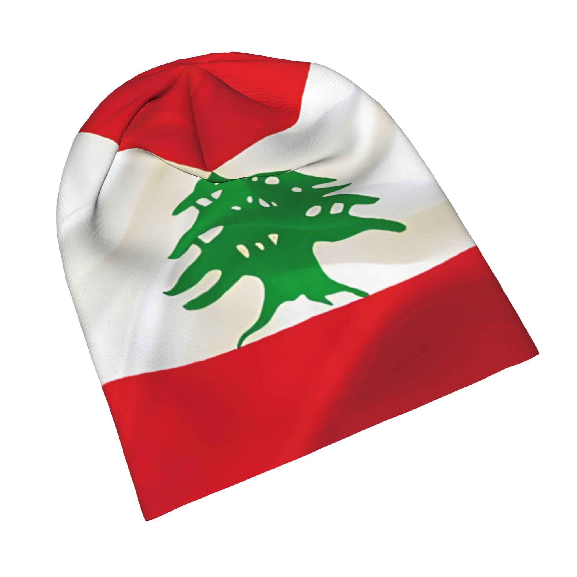 قبعات بيني بتصميم علم لبنان، ق - مراجعة Women Accessories Lebanon وسعره